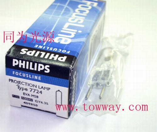 供应PHILIPS(飞利浦)灯泡 7724 12V100W EVA 12V 